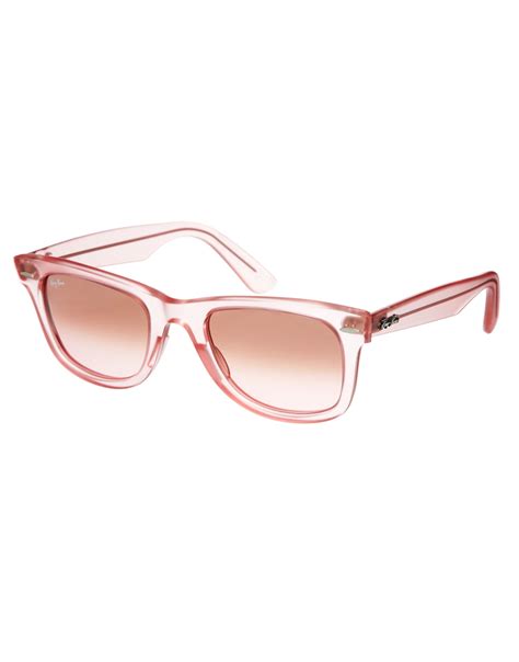 pink ray ban sunglasses women.